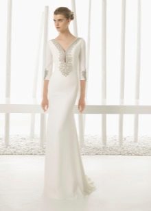Wedding dress 2016 closed with decor