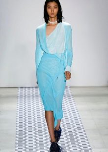 Blue evening dress 2016