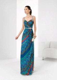 Blue evening dress from Rose