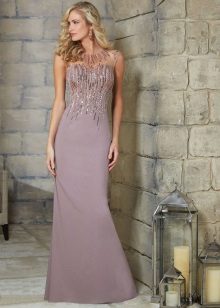 sleeveless evening dress for women 40 years old silk