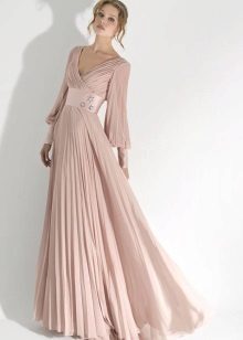 Empire-style evening dress