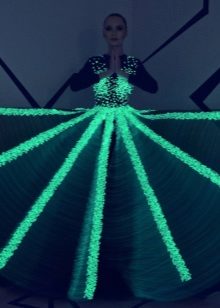 evening dress glowing from Rami Kadi