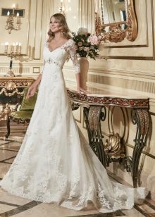 ชุดแต่งงานนางเงือกกับ Peplum