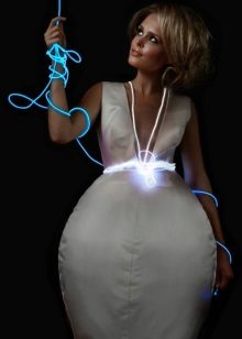 Rainbow Winters Marka Beyaz Abiye