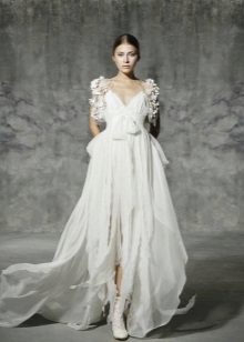 A-line Sleeveless Wedding Dress by Yolan Chris