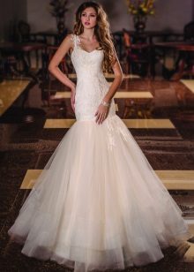 Mermaid wedding dress from Victoria Karandasheva