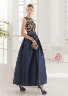 Satin Evening Dress