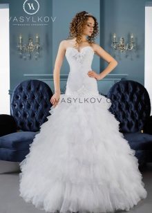 Magnificent mermaid wedding dress from Cornflowers