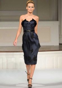 Black sheath dress evening