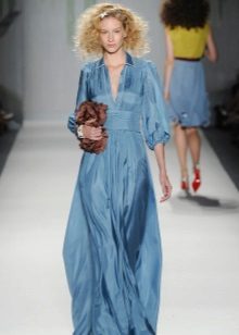 Silk evening dress shirt