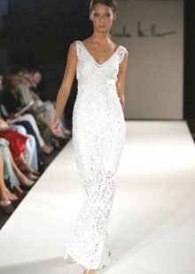 Runway Crochet Wedding Dress