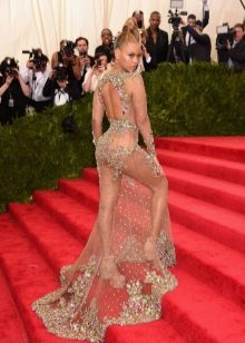 Candid evening dress Beyoncé