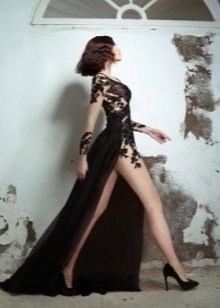 Shoes for an evening dress