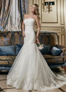 Slim Mermaid Wedding Dress
