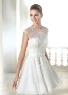 San Patrick Modern Bride Wedding Dress Short
