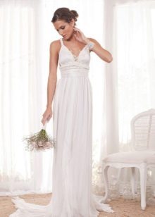 Simple wedding dress from Anna Campbell