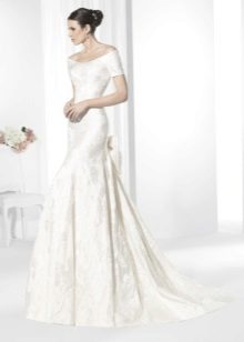 Franc Sarabia Off Shoulder Wedding Dress