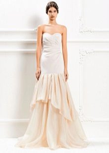 Max Mara Draped Wedding Dress