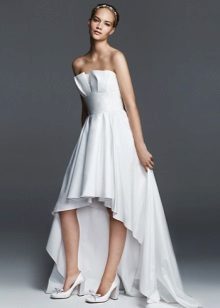 Draped Wedding Dress