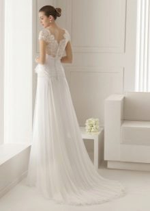 Classic Backless Wedding Dress