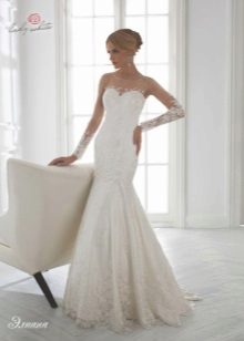 Lady White mermaid wedding dress from the Universe collection