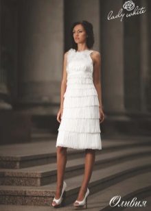 Lady White Enigma Short Wedding Dress