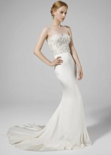 Open Shoulder Wedding Dress