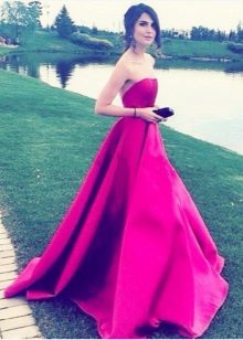 Fuchsia Long Dress