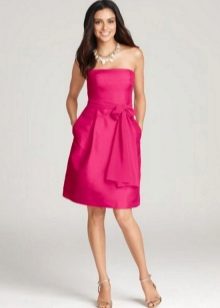 Fuchsia Midi Dress
