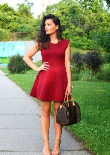 Marsala dress
