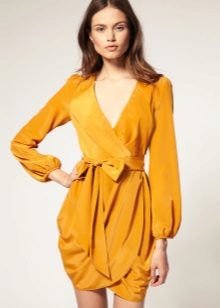 Mustard Brunette Dress