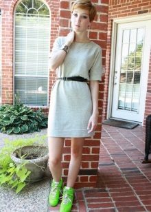 Gray dress for every day