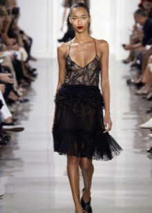 Midi Lingerie Evening Dress