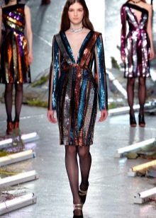 Sequin evening dress