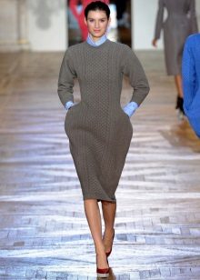 Closed Knit Midi Dress