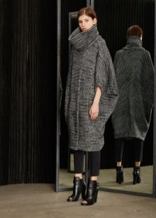 Dress sweater knitted loose