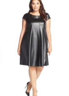 Leather dress for overweight