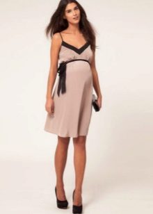 High Maternity Dress