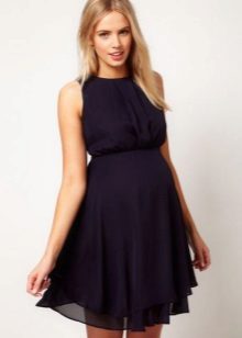 Chiffon Maternity Short Dress