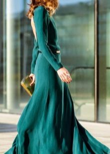  Sea Wave Evening Dress