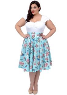 Vestit complet de cintura alta