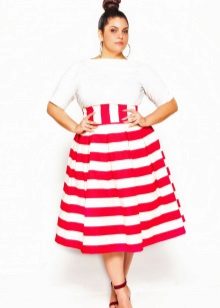 Vestit complet de cintura alta