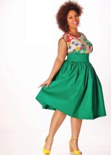 Vestit de cintura alta per a dones grosses