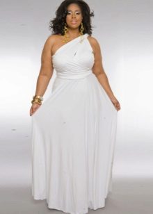 Vestit de cintura alta estil grec per complet