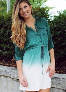 Custom safari dress colors