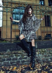 فستان قطن روك