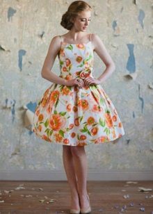 Retro Floral Dress