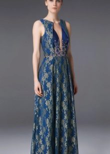 Floral sheath dress blue