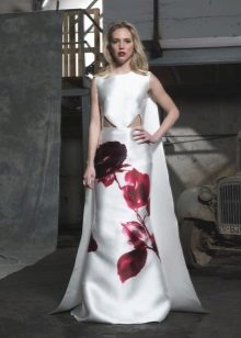 Floral Floor-Length Dress