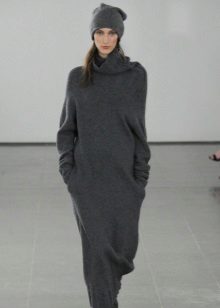 Warm long dress